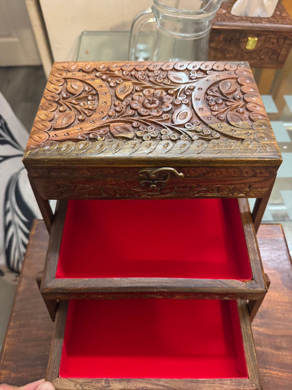 Handcrafted Wooden Jewellery Box (3 Steps)