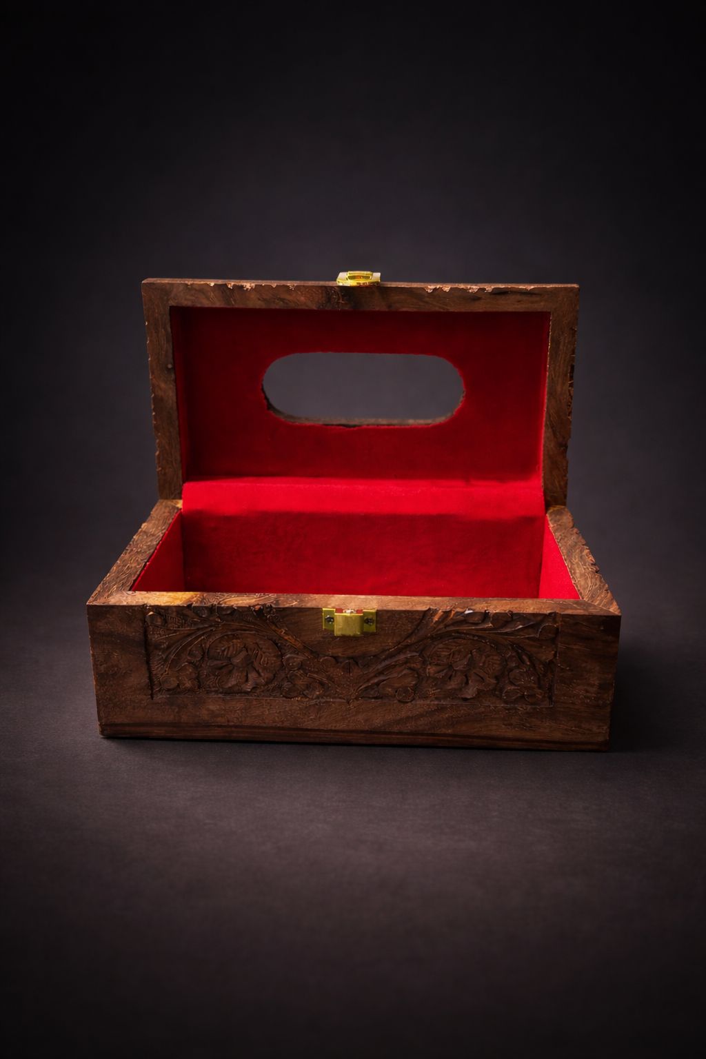 wooden Tissue Box with Premium Design