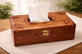 wooden Tissue Box with Premium Design