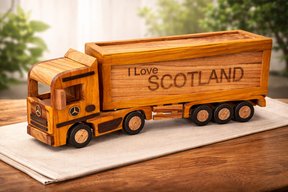 Handmade Wooden Truck – Customised Solid Wood Model