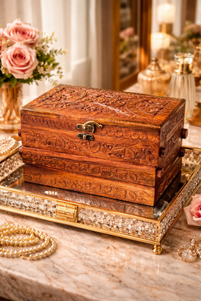 Handcrafted Wooden Jewellery Box (3 Steps)