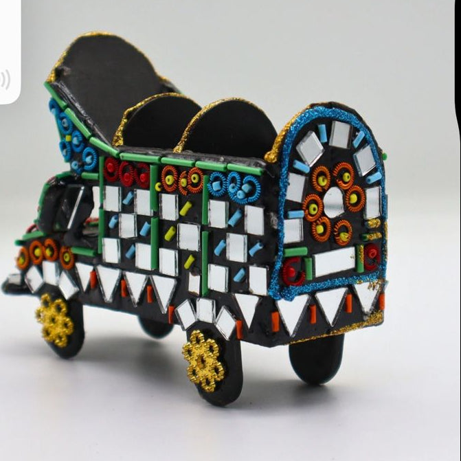 Truck Mirror Beads Collectible Handmade