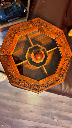 Dry Fruit Pot With Hand Carved Work