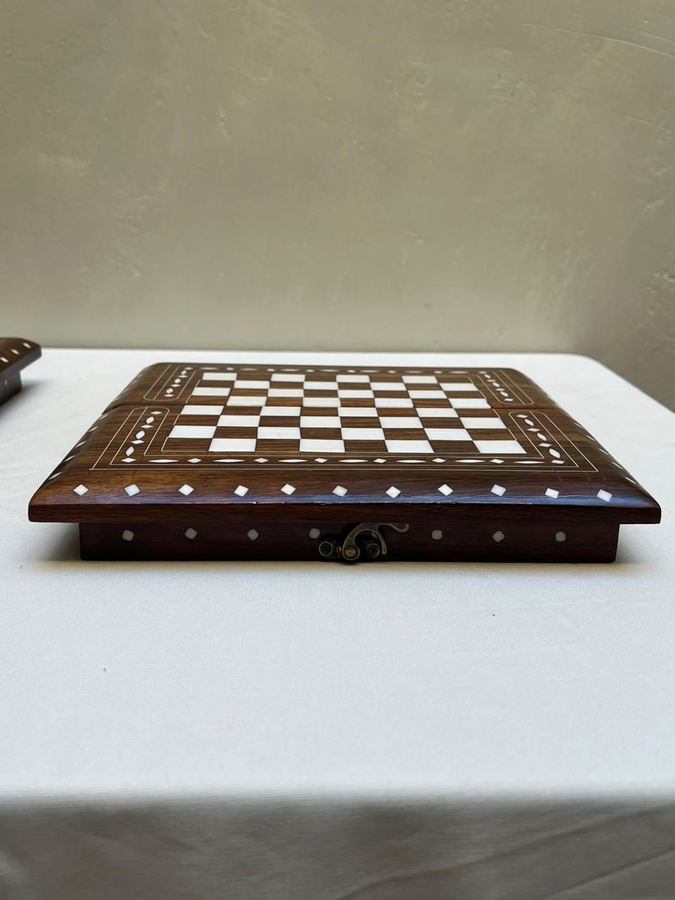 Luxury Handcrafted 14" Foldable Wooden Chess Set