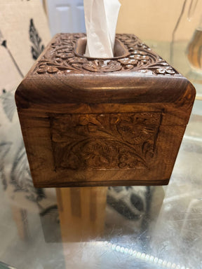 wooden Tissue Box with Premium Design